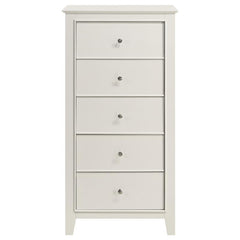Selena 5-drawer Bedroom Chest Cream White - 400235
