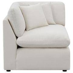 Hobson Upholstered Corner Ivory - 551452