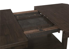 Prentiss 5-piece Rectangular Counter Height Dining Set with Butterfly Leaf Cappuccino - 193108-S5