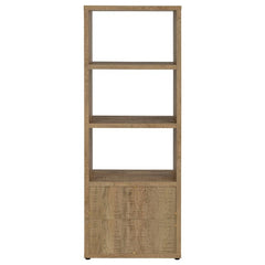 Tabby 3-shelf Engineered Wood Media Tower Mango - 701703
