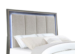 Kieran 4-piece Eastern King Bedroom Set Grey - 224741KE-S4