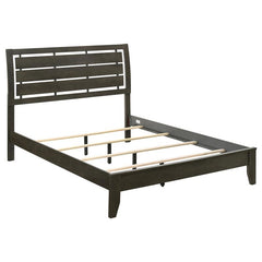 Serenity Wood Queen Panel Bed Mod Grey - 215841Q