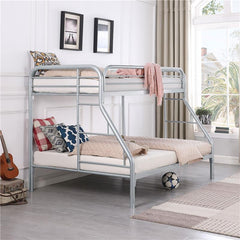Morgan Metal Twin Over Full Bunk Bed Silver - 2258V