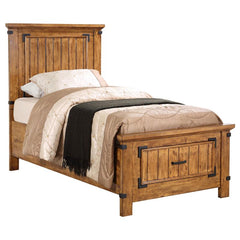 Brenner 5-piece Twin Bedroom Set Rustic Honey - 205260T-S5