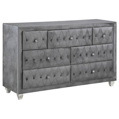 Deanna 5-piece Queen Bedroom Set Grey - 205101Q-S5
