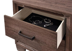 Brandon 2-drawer Nightstand Medium Warm Brown - 205322