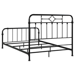 Packlan Metal Queen Open Frame Bed Matte Black - 305946Q