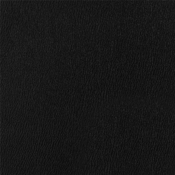 Bidwell 29" Upholstered Backless Adjustable Bar Stools Black and Chrome (Set of 2) - 120390