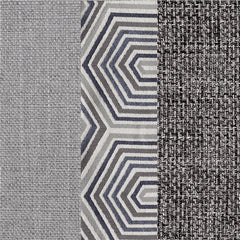 Cambria Upholstered Corner Grey - 551512