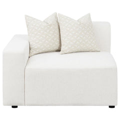 Freddie 7-piece Upholstered Modular Sectional Sofa Pearl - 551641-SET