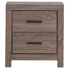 Brantford 4-piece Eastern King Bedroom Set Barrel Oak - 207041KE-S4