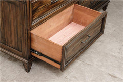 Avenue 5-piece Queen Bedroom Set Weathered Burnished Brown - 223031Q-S5