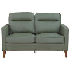 Jonah 3-piece Upholstered Track Arm Sofa Set Green - 509654-S3