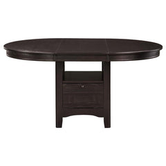 Lavon 5-piece Dining Room Set Espresso and Black - 102671-S5