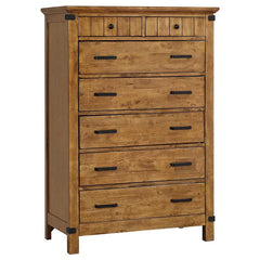 Brenner 7-drawer Chest Rustic Honey - 205265