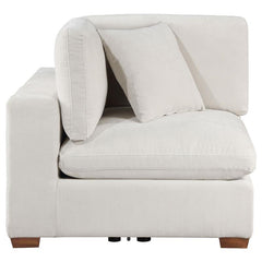 Lakeview Upholstered Corner Chair Ivory - 551462