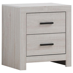 Brantford 4-piece Eastern King Bedroom Set Coastal White - 207051KE-S4