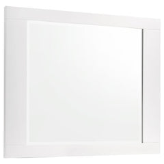 Felicity 6-piece Queen Bedroom Set White High Gloss - 203501Q-S6