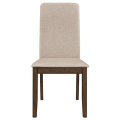 Wethersfield Solid Back Side Chairs Latte (Set of 2) - 109842