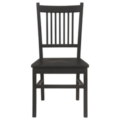 Marbrisa 7-piece Rectangular Dining Table Set Matte Black - 123071-S7