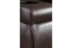 Warnerton Power Reclining Loveseat with Console - 7540718