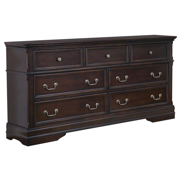 Cambridge 7-drawer Rectangular Dresser Cappuccino - 203193