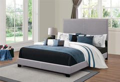 Boyd Upholstered Full Panel Bed Grey - 350071F