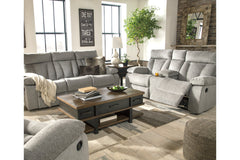 Mitchiner Reclining Sofa with Drop Down Table - 7620489