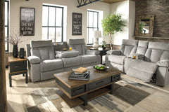 Mitchiner Reclining Loveseat with Console - 7620494