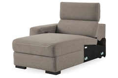Mabton Left-Arm Facing Power Reclining Back Chaise - 7700579