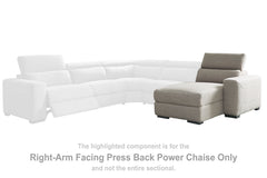 Mabton Right-Arm Facing Power Reclining Back Chaise - 7700597