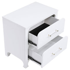 Anastasia 4-piece Queen Bedroom Set Pearl White - 224751Q-S4