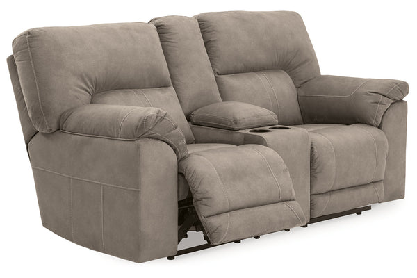 Cavalcade Reclining Loveseat with Console - 7760194