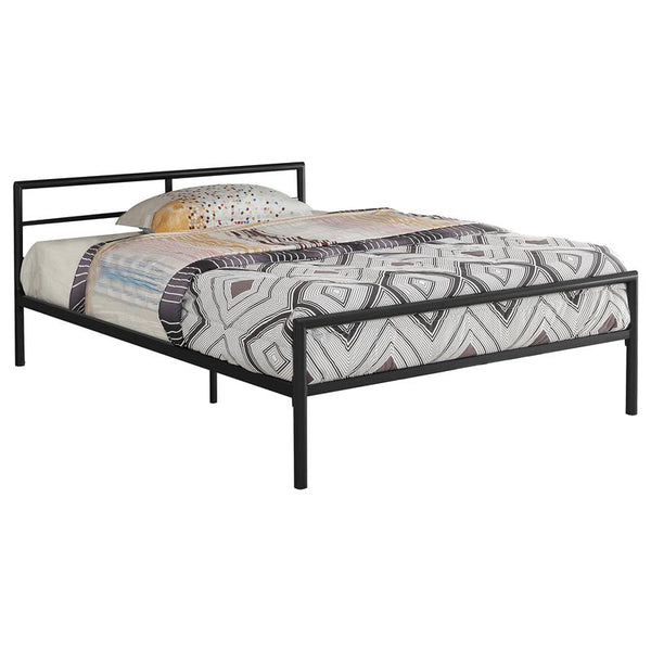 Fisher Metal Full Open Frame Bed Gunmetal - 300279F