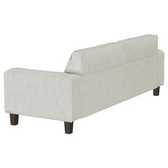 Deerhurst 3-piece Upholstered Track Arm Sofa Set Beige - 509647-S3
