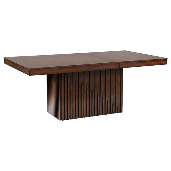 Briarwood Rectangular Dining Table with 18" Removable Extension Leaf Mango Oak - 182991