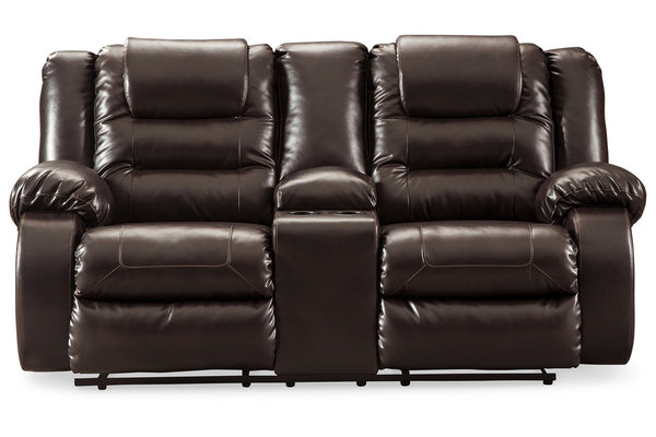 Vacherie Reclining Loveseat with Console - 7930794