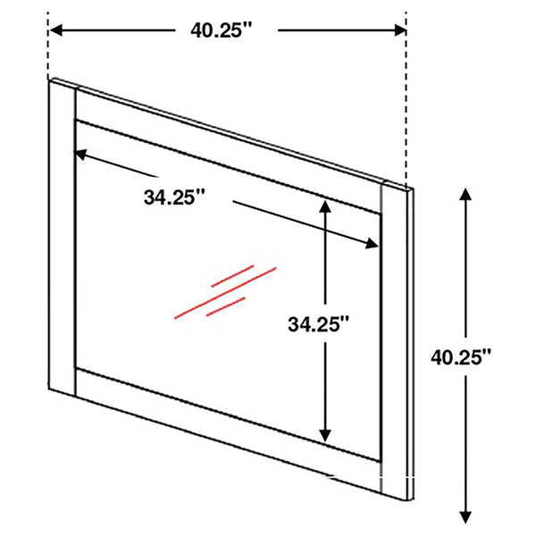 Frederick 4-piece Queen Bedroom Set Weathered Oak - 222961Q-S4