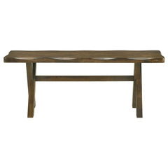 Alston Dining Room Set Knotty Nutmeg and Brown - 106381-S6