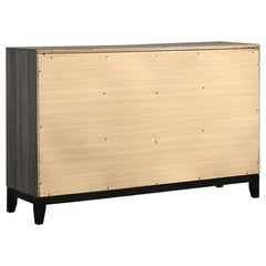 Watson 4-piece California King Bedroom Set Grey Oak - 212421KW-S4
