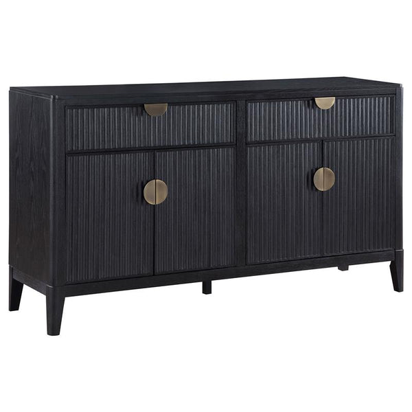 Brookmead 2-drawer Sideboard Buffet with Storage Cabinet Black - 108235