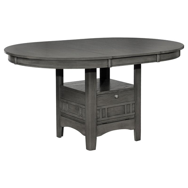 Lavon Dining Table with Storage Medium Grey - 108211