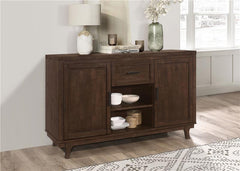 Reynolds 2-door Dining Sideboard Server Brown Oak - 107595