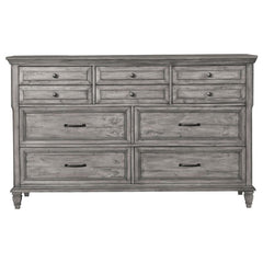 Avenue 4-piece California King Bedroom Set Weathered Grey - 224031KW-S4