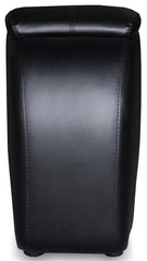 Cyrus Upholstered Home Theater Storage Wedge Console Black - 600002