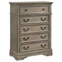 Manchester 5-piece California King Bedroom Set Wheat Brown - 222891KW-S5