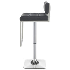 Alameda Adjustable Bar Stool Chrome and Grey - 100195