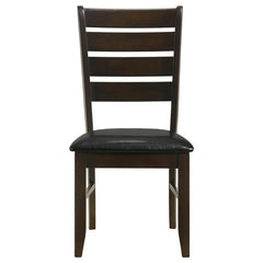 Dalila Dining Room Set Cappuccino and Black - 102721-S5
