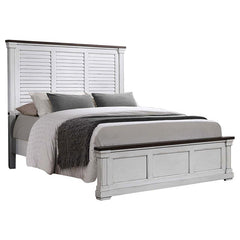 Hillcrest 5-piece Queen Bedroom Set Distressed White - 223351Q-S5