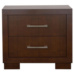 Jessica 4-piece Eastern King Bedroom Set Cappuccino - 200711KE-S4